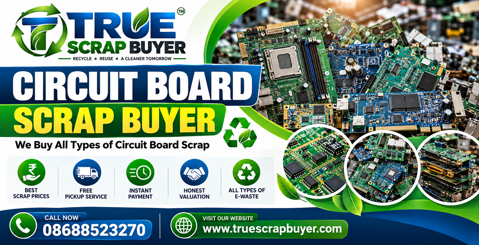 Circuit Board Scrap Buyer in Hyderabad