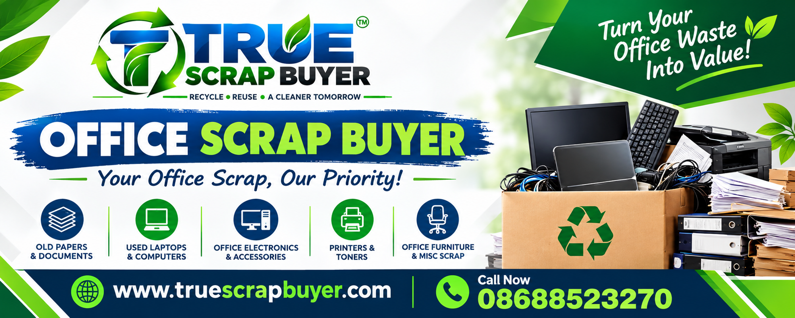 Office Chair Scrap Buyers in Hyderabad