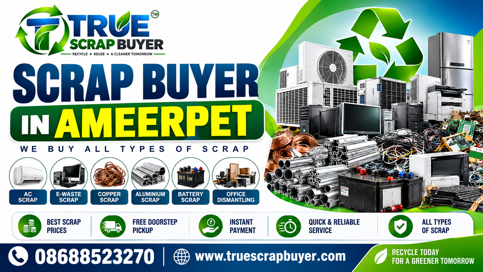 Scrap Buyer in Ameerpet