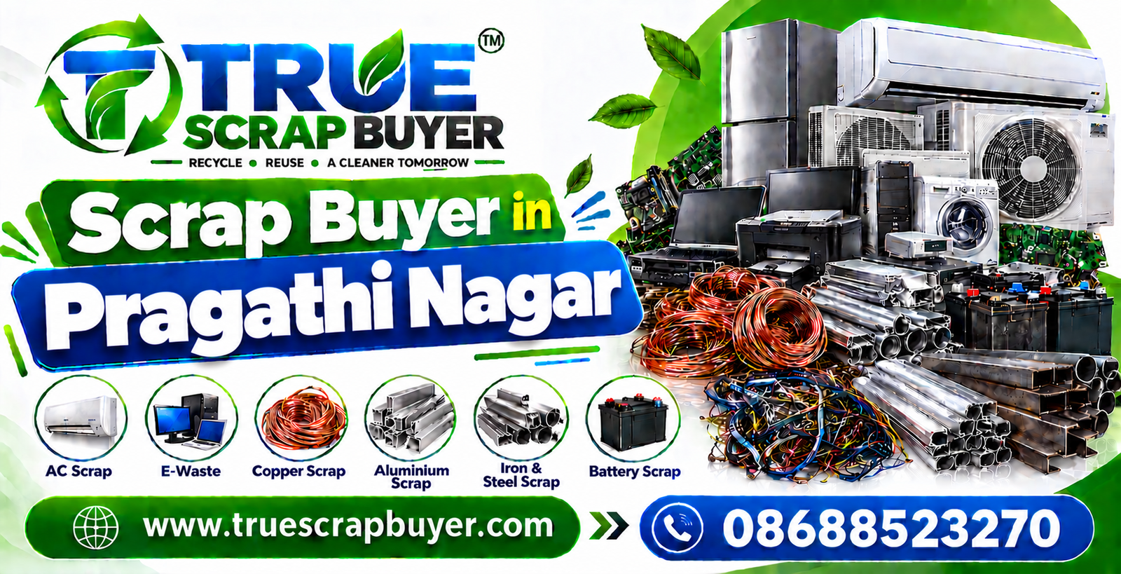 Scrap Buyer in Pragathi Nagar