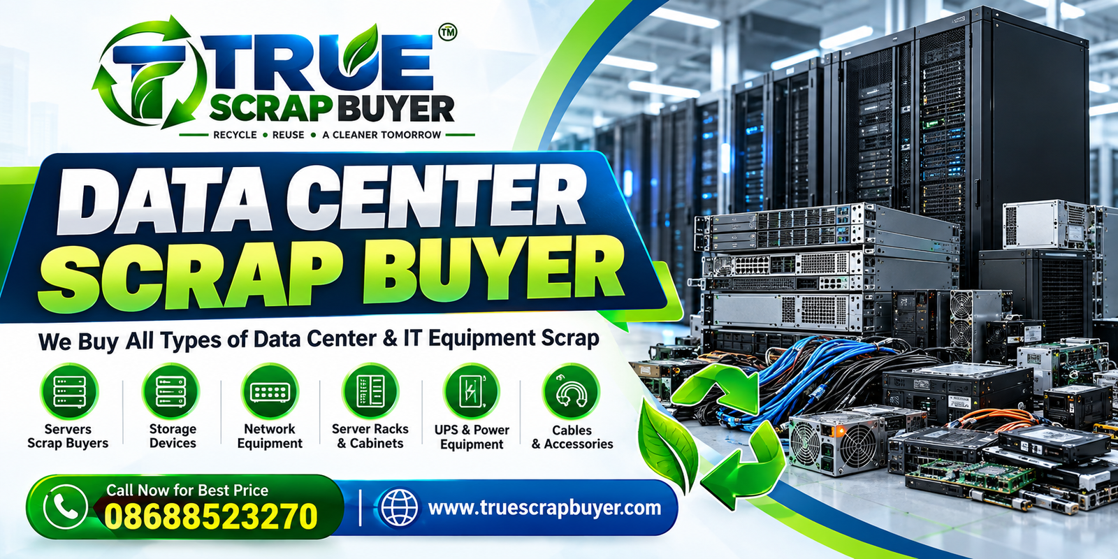 Data Center Scrap Buyer in Hyderabad