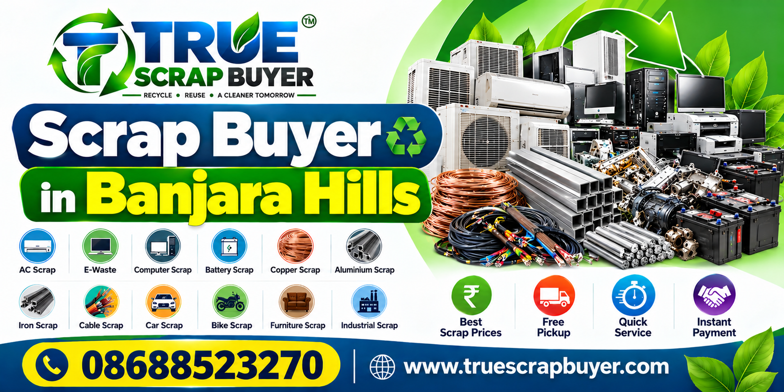Scrap Buyer in Banjara Hills