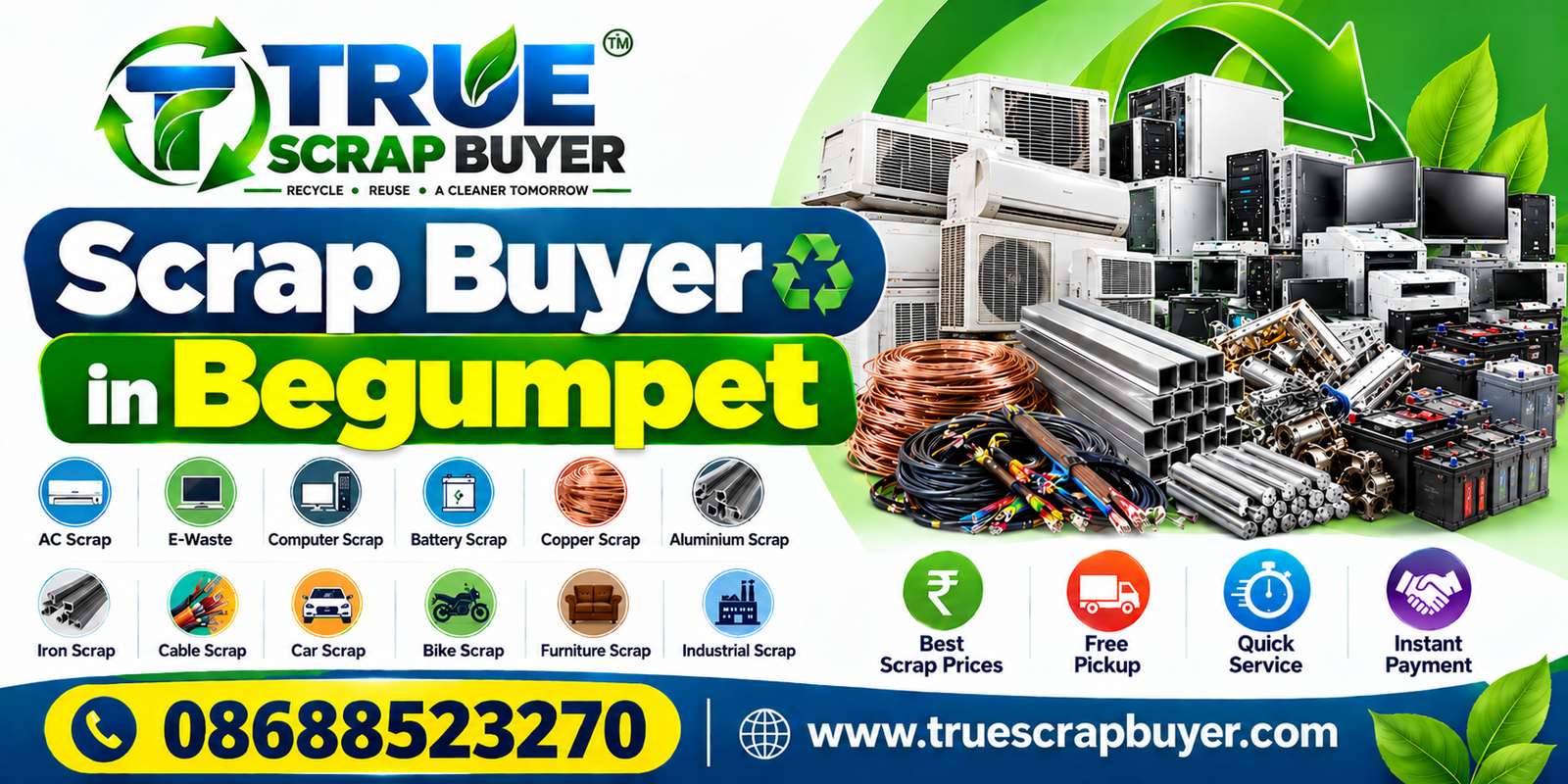 Scrap Buyer in Begumpet