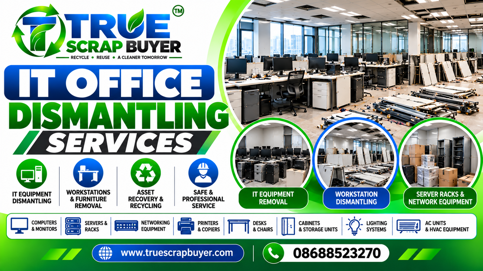 IT Office Dismantling in Hyderabad