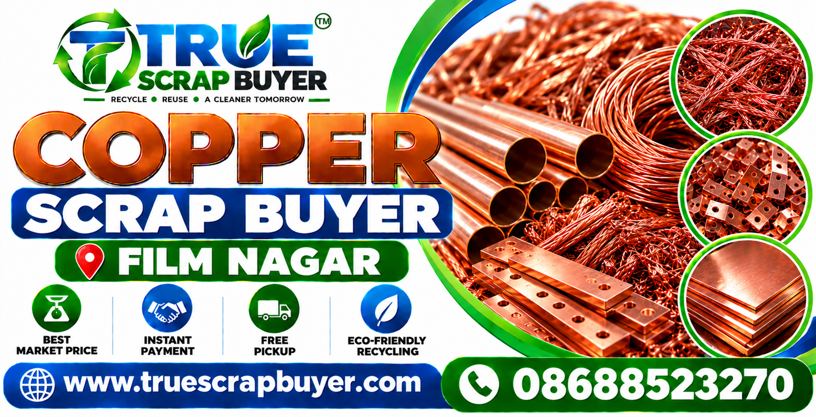 Copper Scrap Buyer in Film Nagar