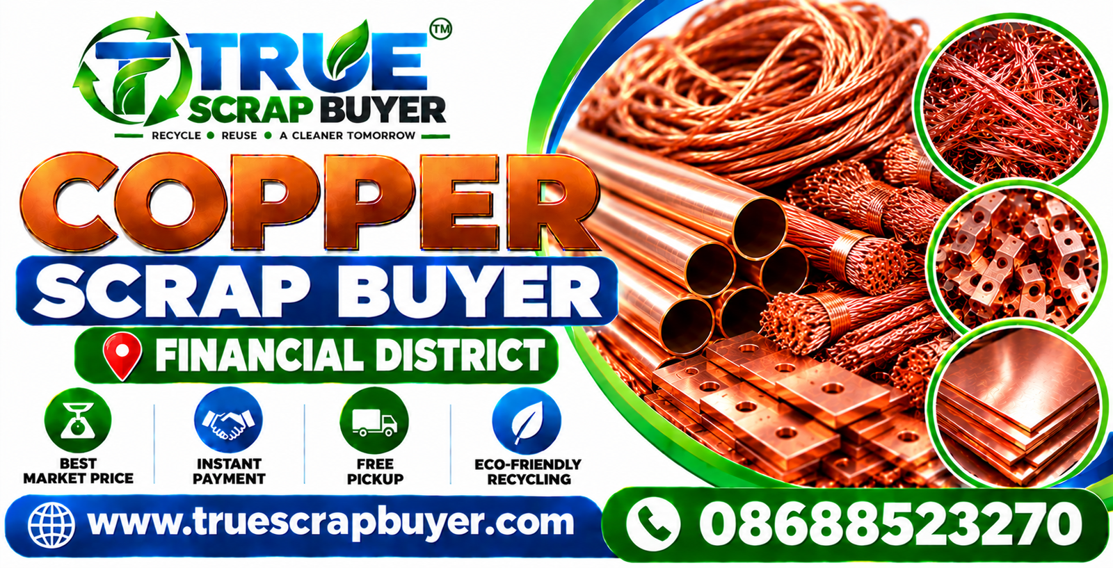 Copper Scrap Buyer in Financial District