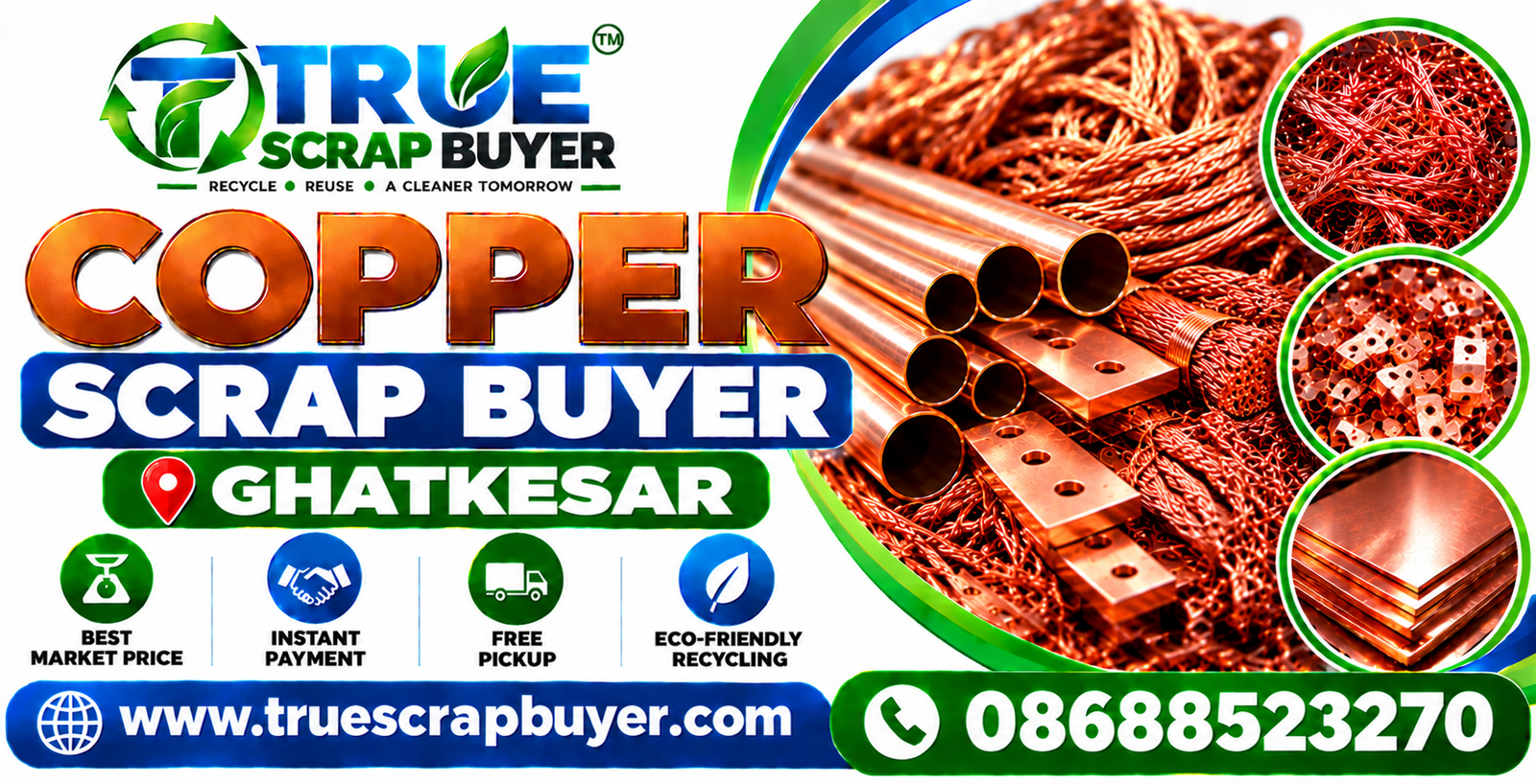 Copper Scrap Buyer in Ghatkesar