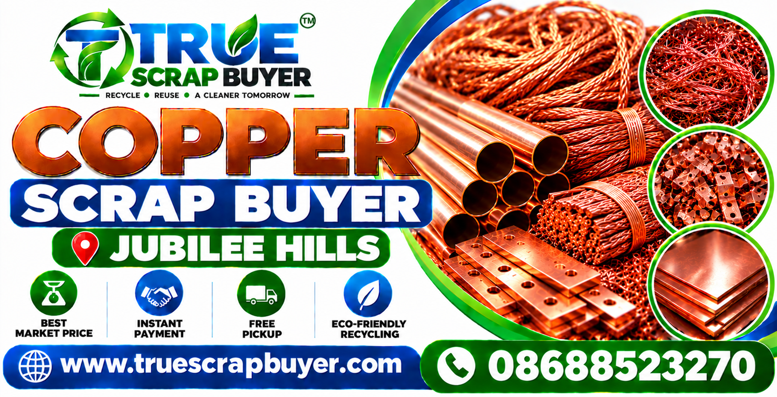 Copper Scrap Buyer in Jubilee Hills