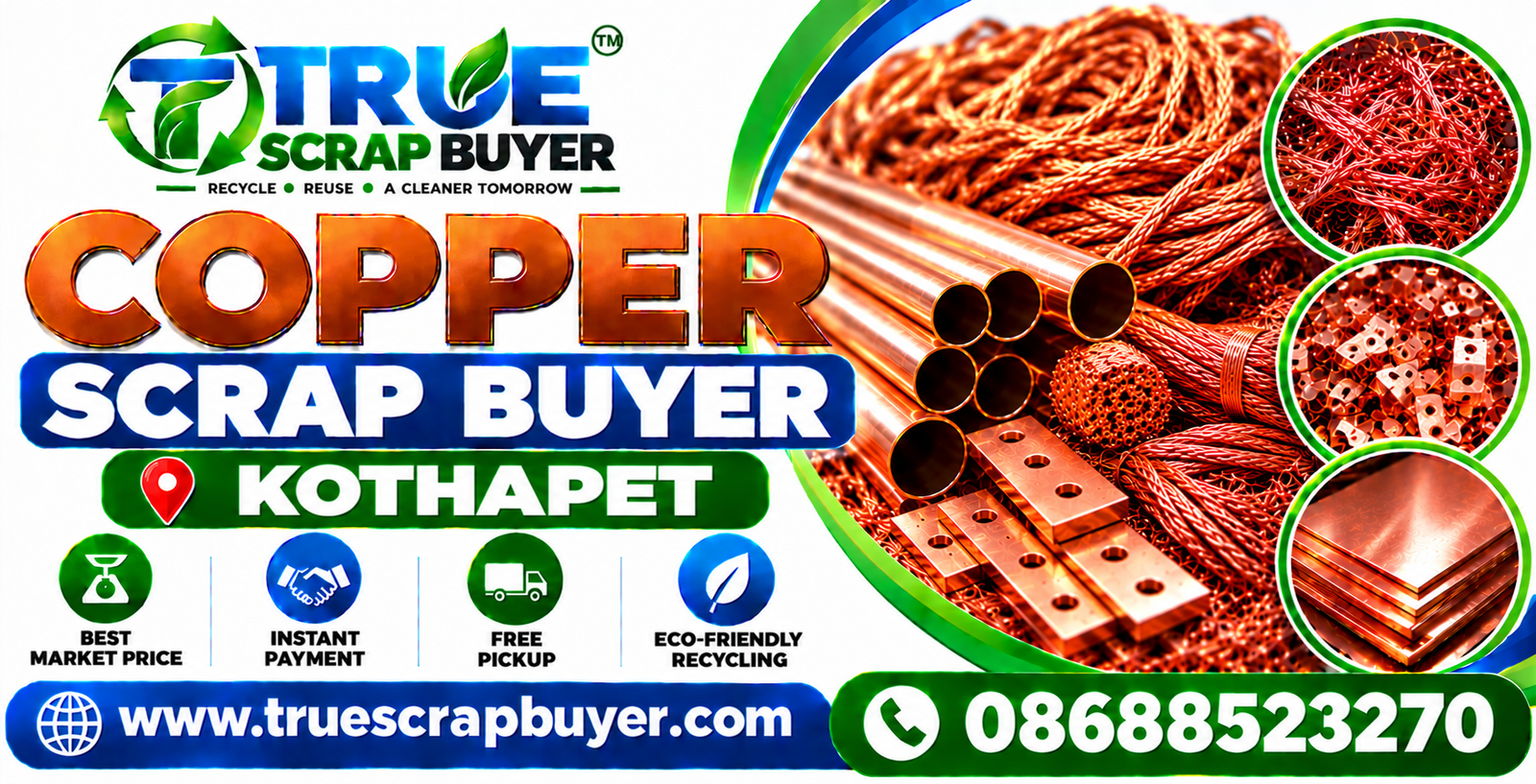 Copper Scrap Buyer in Kothapet