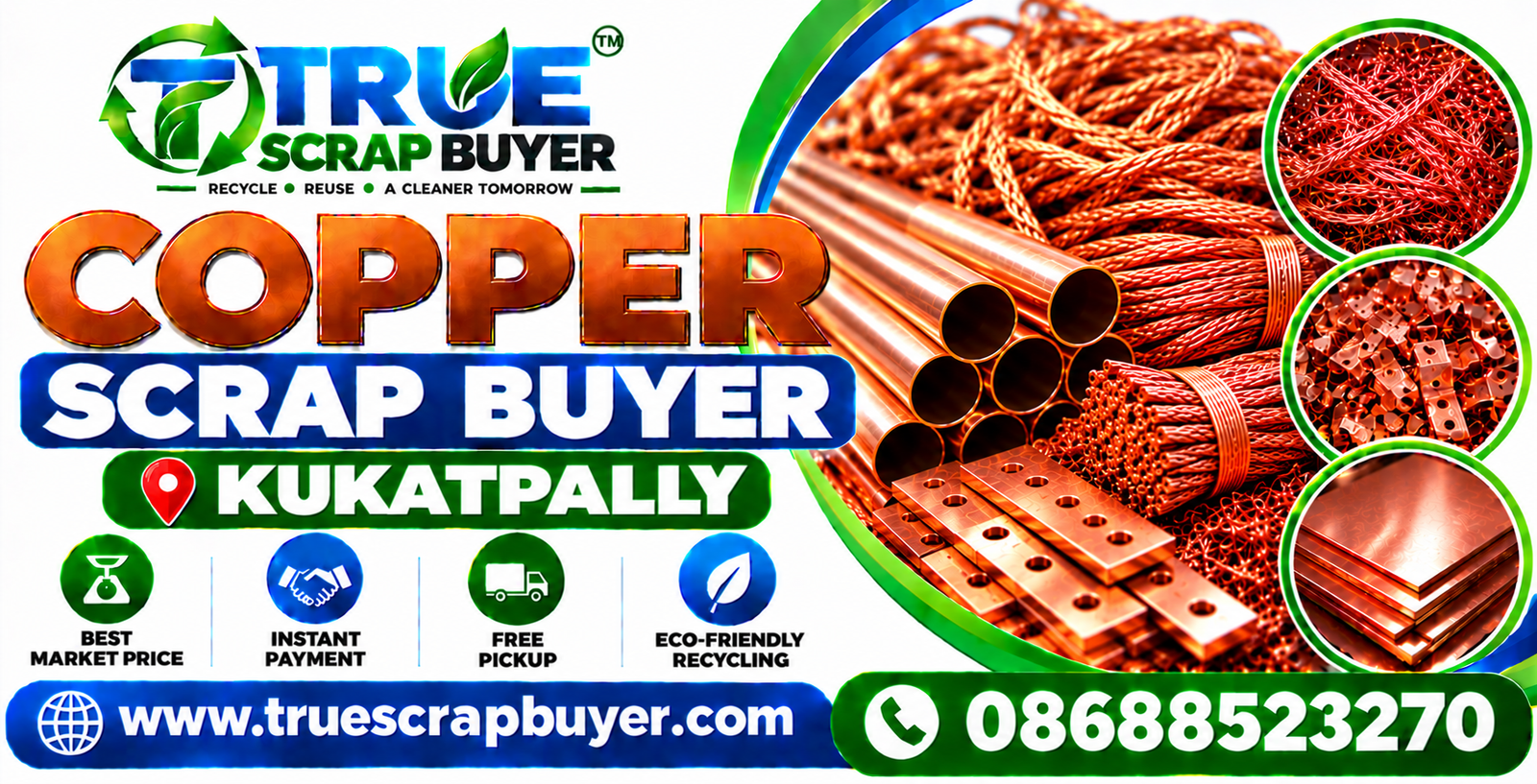 Copper Scrap Buyer in Kukatpally