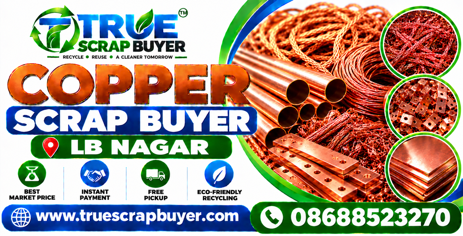Copper Scrap Buyer in LB Nagar