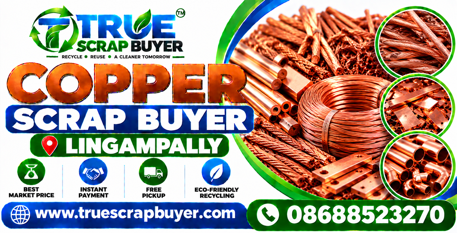 Copper Scrap Buyer in Lingampally