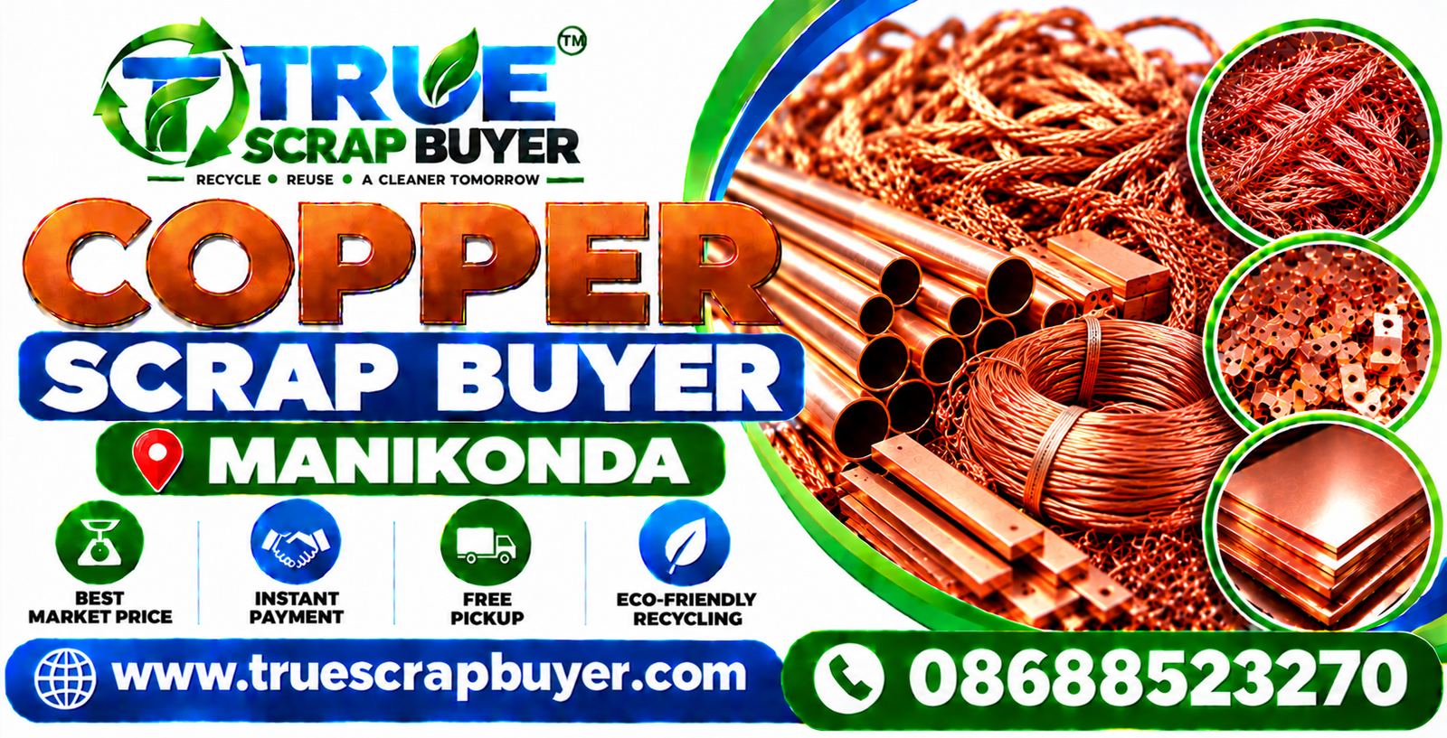Copper Scrap Buyer in Manikonda