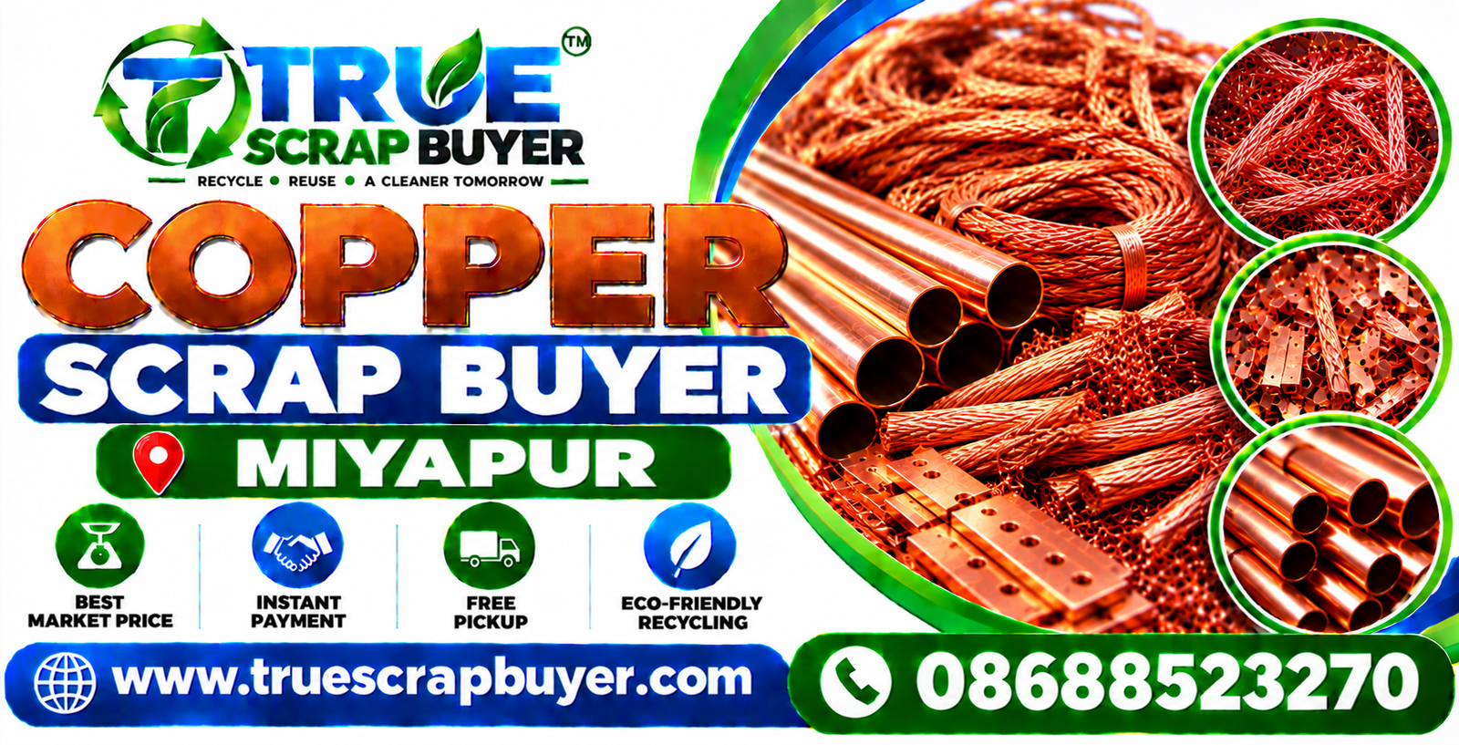 Copper Scrap Buyer in Miyapur