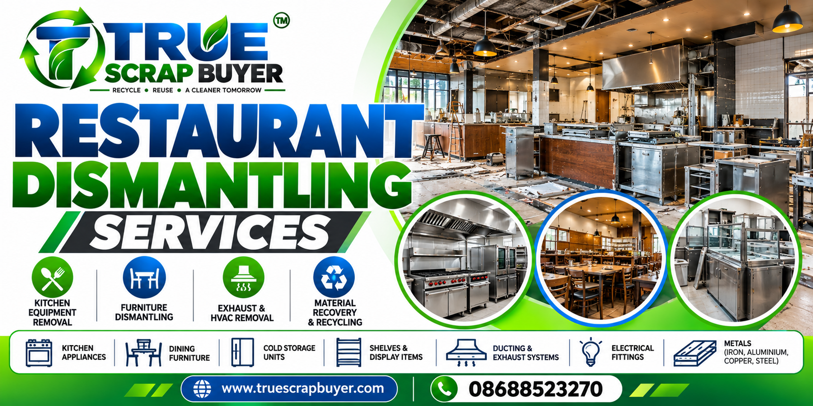 Restaurant Dismantling Services in Hyderabad