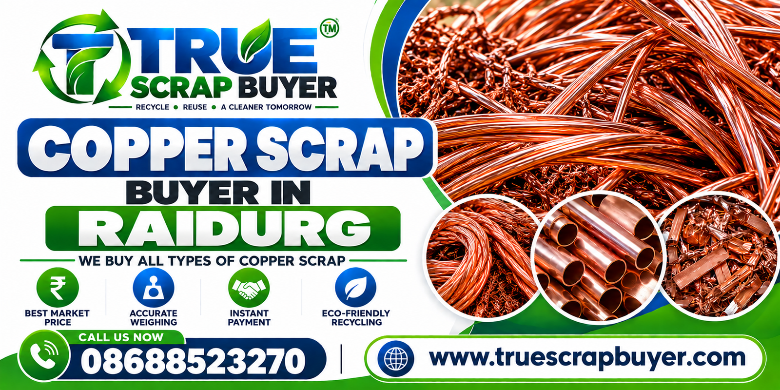 Copper Scrap Buyer in Raidurg