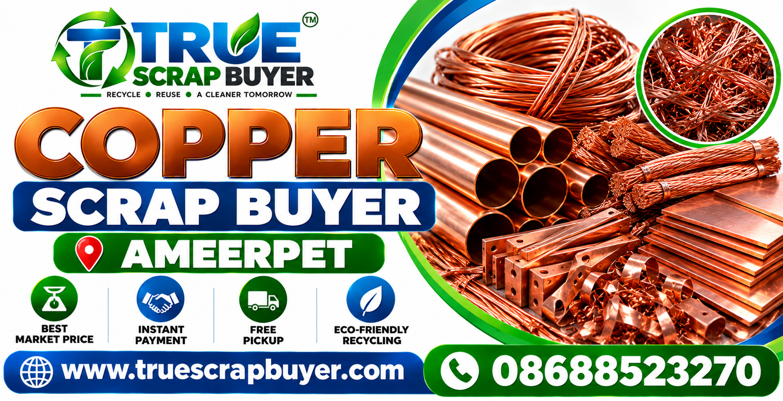Copper Scrap Buyer in Ameerpet