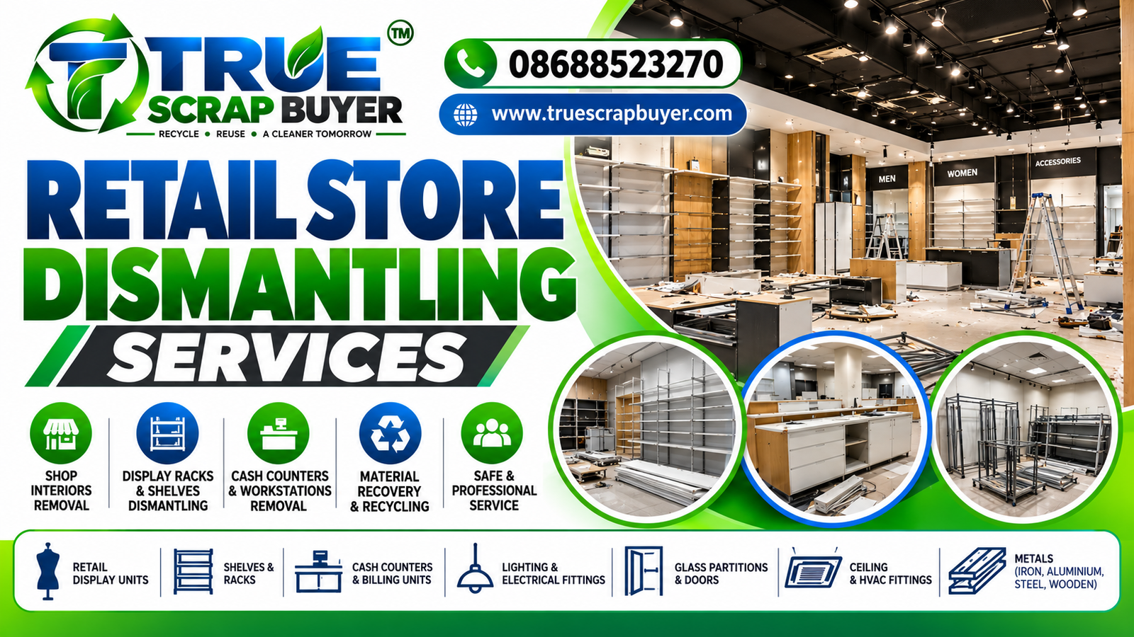 Retail Store Dismantling in Hyderabad