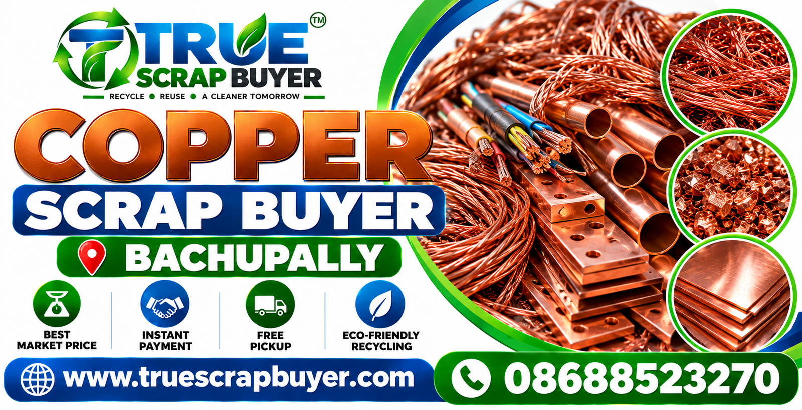 Copper Scrap Buyer in Bachupally