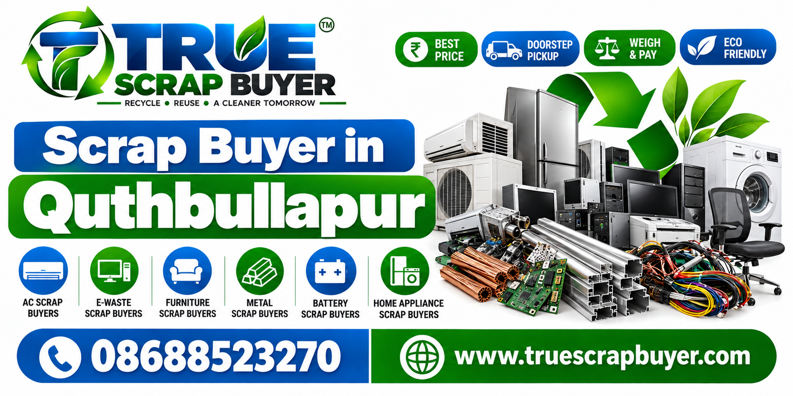 Scrap Buyer in Quthbullapur