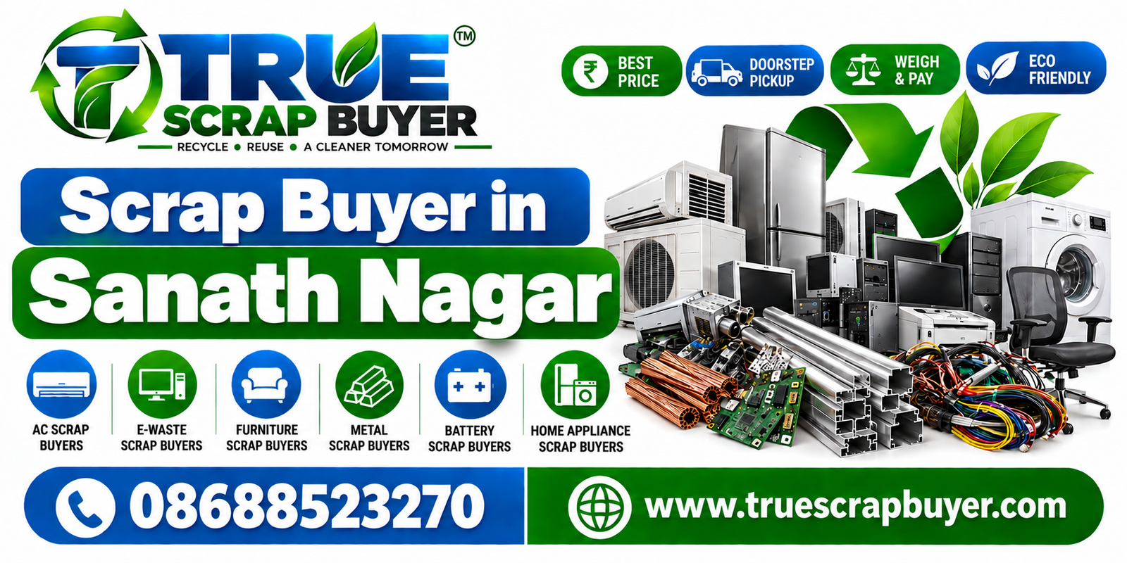 Scrap Buyer in Sanath Nagar