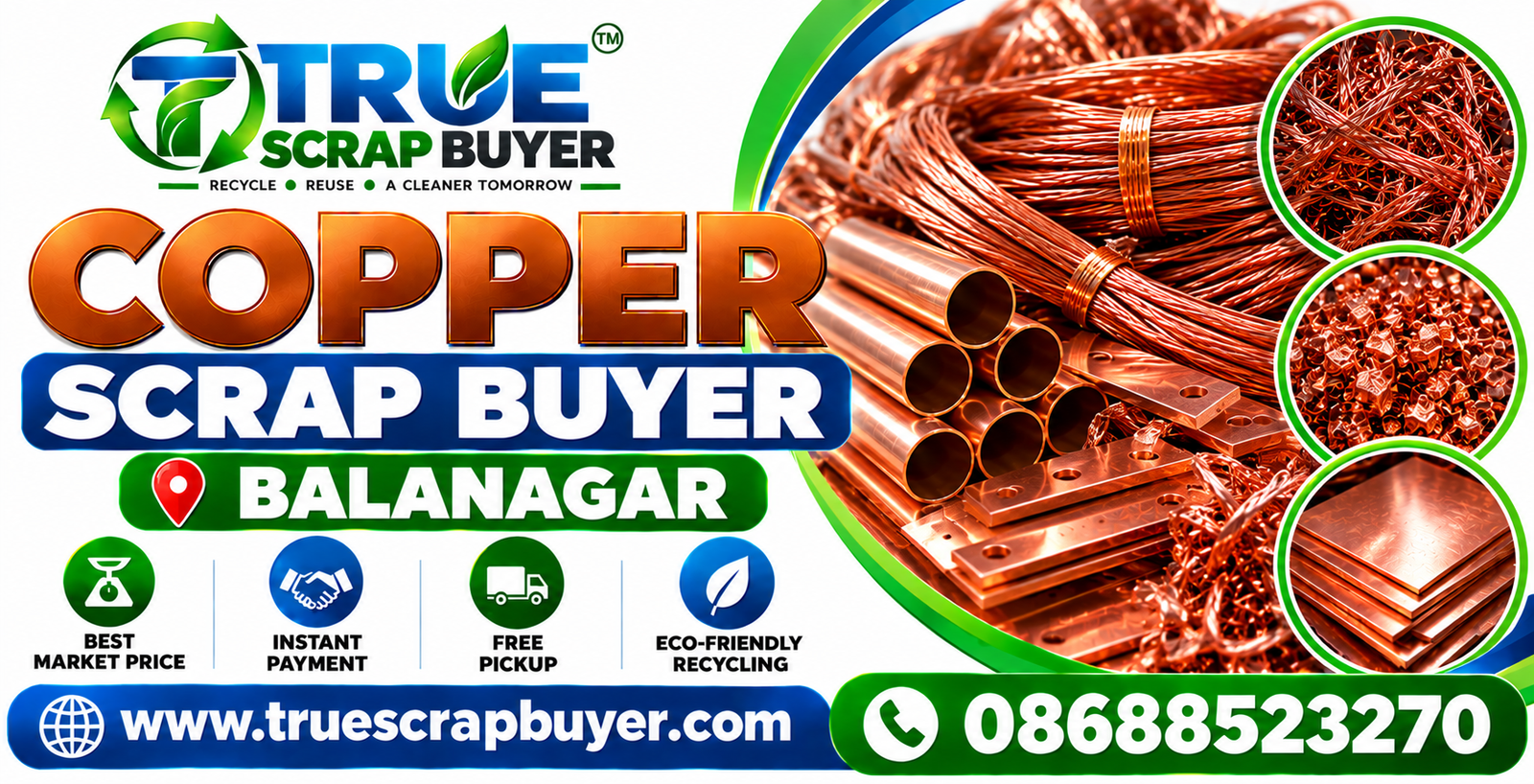 Copper Scrap Buyer in Balanagar