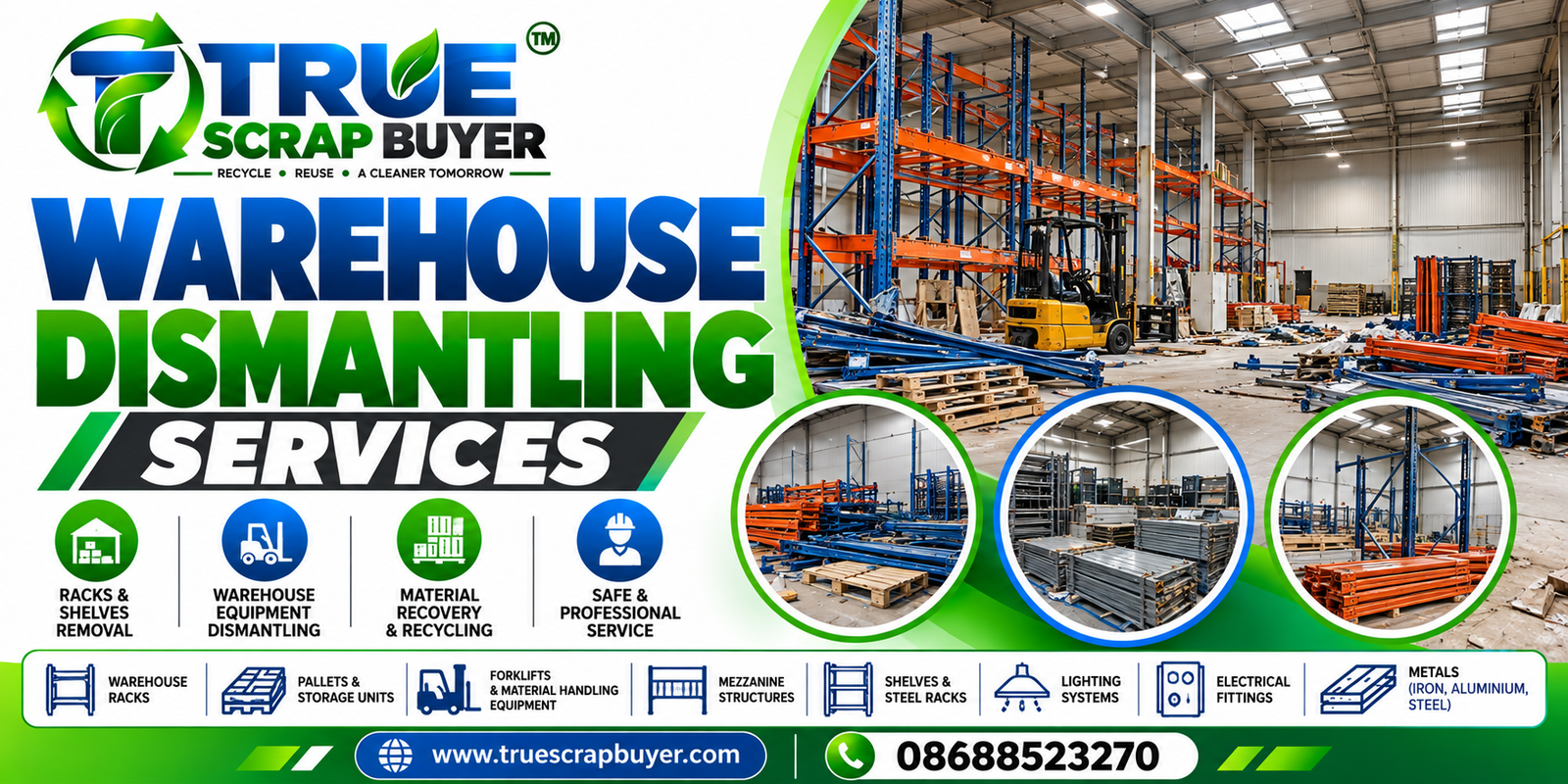 Warehouse Dismantling Services in Hyderabad