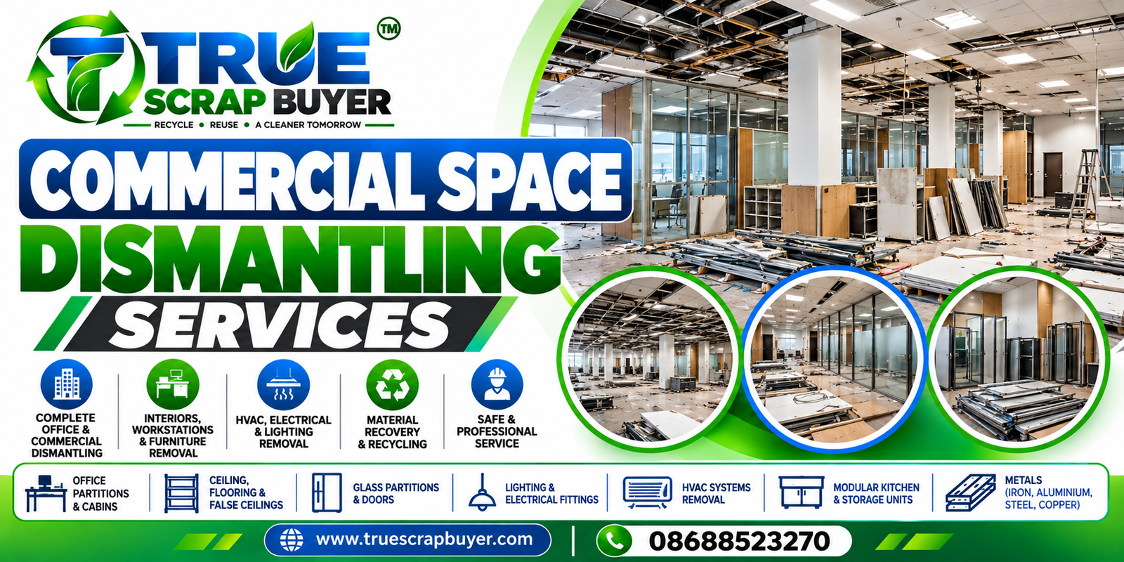 Commercial Space Dismantling in Hyderabad
