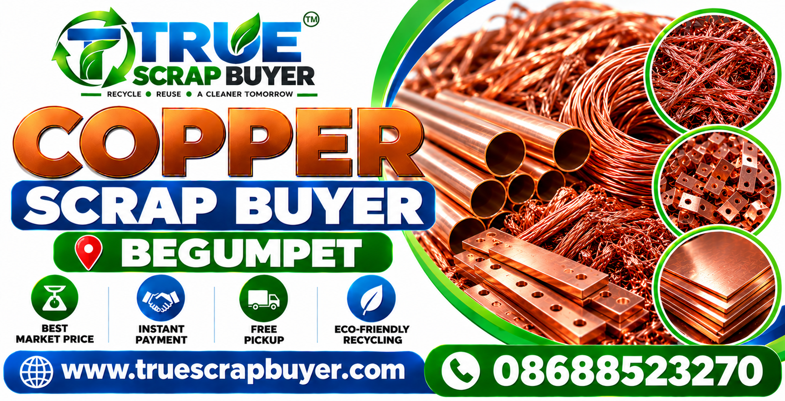 Copper Scrap Buyer in Begumpet