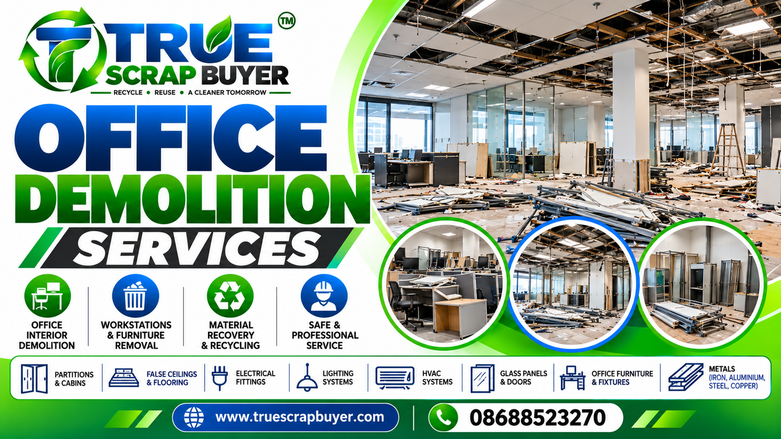 Office Demolition Services in Hyderabad
