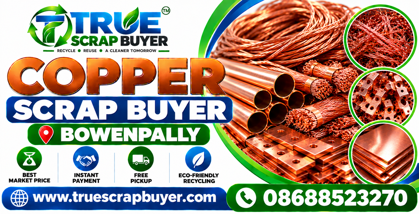 Copper Scrap Buyer in Bowenpally