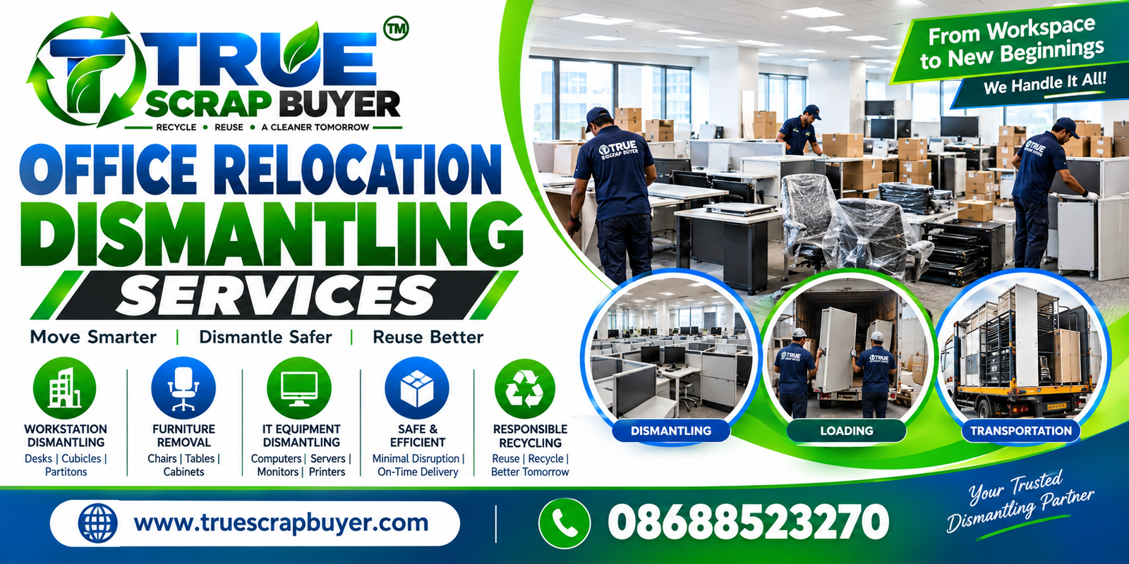 Office Relocation Dismantling in Hyderabad